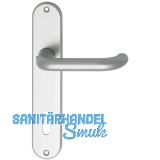 Dr�ckergarnitur SCH U - Form - auf Schild PZ 88, 38 - 43, silber eloxiert