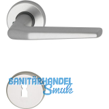 Dr�ckergarnitur EUROPA - auf Rosette BB, 38 - 42, silber eloxiert