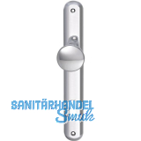 Knopflangschild ELEGANT WG 500 - PZ 88, Aluminium poliert