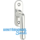 GRUNDMANN Fenstergriff WG ELEGANT 504 -gerade,VK 7 x 35 mm, Alu poliert