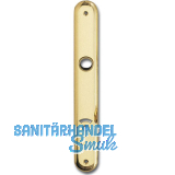 Langschild ELEGANT, WC 90, f�r Not�ffner, Messing poliert