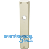 Langschild WG 2000, WC 90, f. Not�ffner, Alu neusilber eloxiert