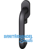 FSB Fenstergriff 34 1070 mit Selbstverriegelung, Aluminium schwarz matt