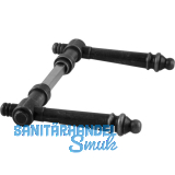 SCH�RGHOFER Dr�ckerpaar G�TTWEIG, Ansatz 15 mm, Eisen verzinkt alt geb�rstet