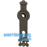 Haust�r - Langschild NEWCASTLE, PZ88, Eisen verzinkt geschw�rzt