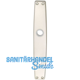 Langschild WG 1000 FAVORIT, WC 90, f�r Not�ffner, Alu neusilber elox