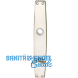 Langschild WG 1000 FAVORIT, WC 90, m. Drehknopf, Alu neusilber eloxiert