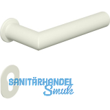 HEWI Dr�ckergarnitur Serie 162 - mit Rundrosetten PZ, wei� matt