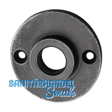 SCH�RGHOFER Dr�ckerrosette 50 mm, Ansatz 15 mm, Eisen verzinkt alt geb�rstet