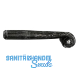 SCH�RGHOFER Dr�ckerlochteil AIST - Eisen verzinkt alt geb�rstet, links