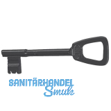 Keilbartschl�ssel EWG, Sperre 110, schwarz lackiert