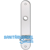 Langschild WG 1700, WC 90, mit Drehknopf, silber eloxiert