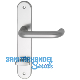 Dr�ckergarnitur WG 1700L - auf Schild WC 90, 38 - 43, silber eloxiert