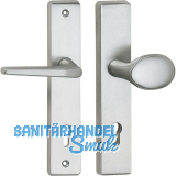 SH-Wechselgarnitur RIVA Knopf gekr., ohne Kzs., silber, 50 x 247 x 15