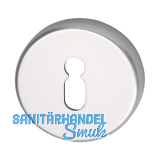 Schl�sselrosette BB WG � 50 mm, mit Universaltr�ger "U", silber eloxiert