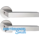 SOLIDO Solo Dr�ckergarnitur MALM� - Flachrosette rund, WC, blind, Edelstahl