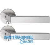 SOLIDO Solo Dr�ckergarnitur MALM� - Flachrosette rund, f�r Schl�ssel, Edelstahl