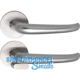 SOLIDO Solo Dr�ckergarnitur BELFAST - Flachrosette rund, WC, blind, Edelstahl