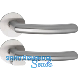 SOLIDO Solo Dr�ckergarnitur HELSINKI - Flachrosette rund, WC, blind, Edelstahl