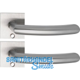 SOLIDO Solo Dr�ckergarnitur HELSINKI -Flachrosette eckig,f�r Schl�ssel,Edelstahl