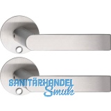 SOLIDO Solo Dr�ckergarnitur DOVER - Flachrosette rund, f�r Schl�ssel, Edelstahl