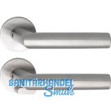 SOLIDO Solo Dr�ckergarnitur VADUZ - Flachrosette rund, WC, blind, Edelstahl