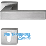 MARCHESI Dr�ckergarnitur Inlay PZ, Edelstahl matt/Inlay Edelstahl matt