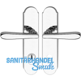 SH-Dr�ckergarnitur ALT-WIEN-auf Schild PZ88, mit Kzs. RC3, Edelstahl poliert