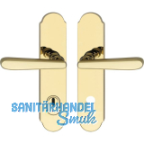 SH-Dr�ckergarnitur ALT-WIEN-auf Schild PZ88, mit Kzs. RC3, PVD-messingf�rbig