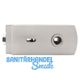 SOLIDO Schloss Studio Design BB mit 2 Schl�sseln 310-BB,Glas 8-10mm, mattnickel