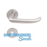 SOLIDO Dr�ckergarnitur BELFAST - auf Rosette BB, 38 - 45, Edelstahl matt