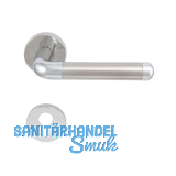 SOLIDO Dr�ckergarnitur MONACO - auf Rosette PZ, verchromt/vernickelt matt