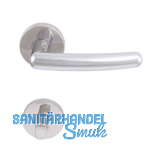 SOLIDO Dr�ckergarnitur PRAG - auf Rosette WC, verchromt