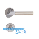 SOLIDO Dr�ckergarnitur SEVILLA - auf Rosette WC, verchromt/vernickelt matt