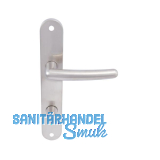 MARCHESI Dr�ckergarnitur PRAG - auf Schild WC 90, rechts, vernickelt matt