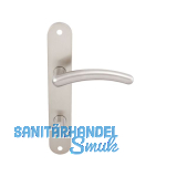 MARCHESI Dr�ckergarnitur GENF - auf Schild WC 90, rechts, vernickelt matt