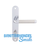 MARCHESI Dr�ckergarnitur MONACO - Schild WC 90, rechts,verchromt/vernickelt matt