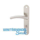 MARCHESI Dr�ckergarnitur GENF - auf Schild WC 90, links, vernickelt matt