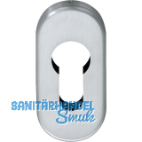 Zylinderrosette PZ, 70 x 33 x 7 mm, Edelstahl rostfrei