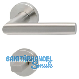 SOLIDO Dr�ckergarnitur VADUZ - auf Rosette WC, 38 - 45, Edelstahl matt FH