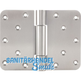 Aufschraubband B 3027 mit festem Stift, 120 x 160 mm, Edelstahl