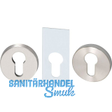 SOLIDO SH-Rosettenpaar rund, RC2, PZ, ohne Kernziehschutz, I-8mm A-12mm ER