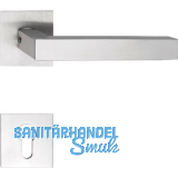 SOLIDO Dr�ckergarnitur MALM� - auf Flachrosette, eckig PZ, Edelstahl matt