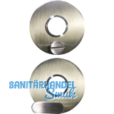 SOLIDO Solo Dr�ckerrosette - rund, innen Sperrknopf, au�en Not�ffner