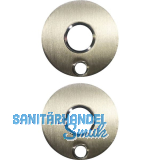 SOLIDO Solo Dr�ckerrosette - rund, innen und au�en m. �ffnung f. Schl�ssel