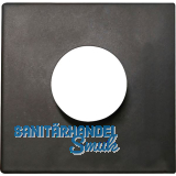 SOLIDO Dr�ckerrosette flach eckig, Edelstahl schwarz matt