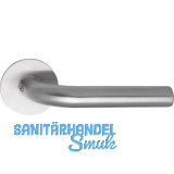 SOLIDO Dr�ckergarnitur DUBLIN - ohne Schl�sselrosette, rund, Edelstahl