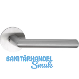 SOLIDO Dr�ckergarnitur GLASGOW - ohne Schl�sselrosette, rund, Edelstahl