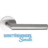 SOLIDO Dr�ckergarnitur NORWEGEN - ohne Schl�sselrosette, rund, Edelstahl