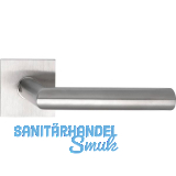 SOLIDO Dr�ckergarnitur NORWEGEN - ohne Schl�sselrosette, eckig, Edelstahl